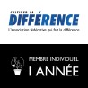 Membre individuel 1 année Cultiver la différence